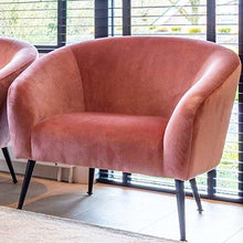 Afbeelding in Gallery-weergave laden, Richmondinteriors Fauteuil Inova Blush Pink Velvet
