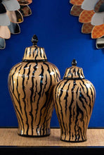 Afbeelding in Gallery-weergave laden, Ceramic jar Zebra
